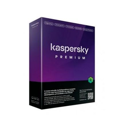 Software Antiv&iacute;rus Kaspersky Premium PT - 5 Dispositivos | 1 Ano