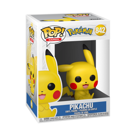 Funko POP! Games Pokemon Pikachu (Sitting) #842
