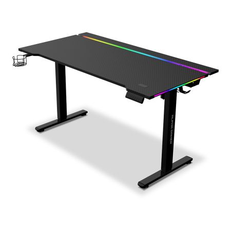 Alpha Gamer Zorya RGB Black - Secretaria Gaming Altura Regul&aacute;vel