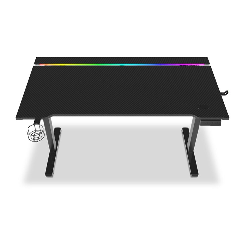 Alpha Gamer Zorya RGB Black - Secretaria Gaming Altura Regulável