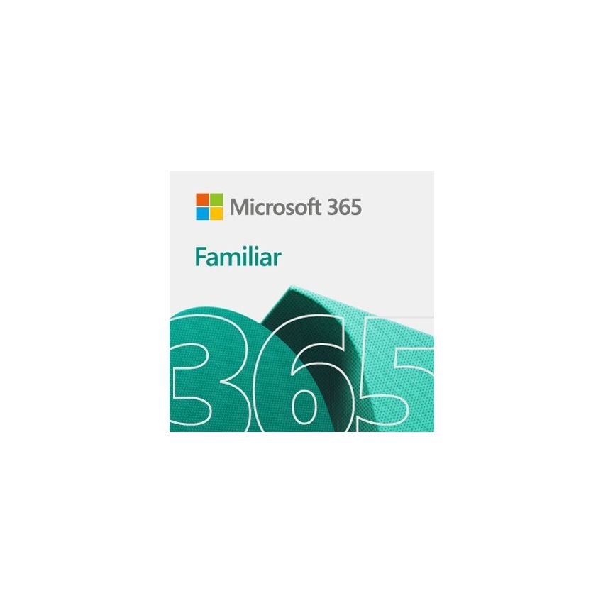 Microsoft 365 Familiar Subscrição de 1 Ano