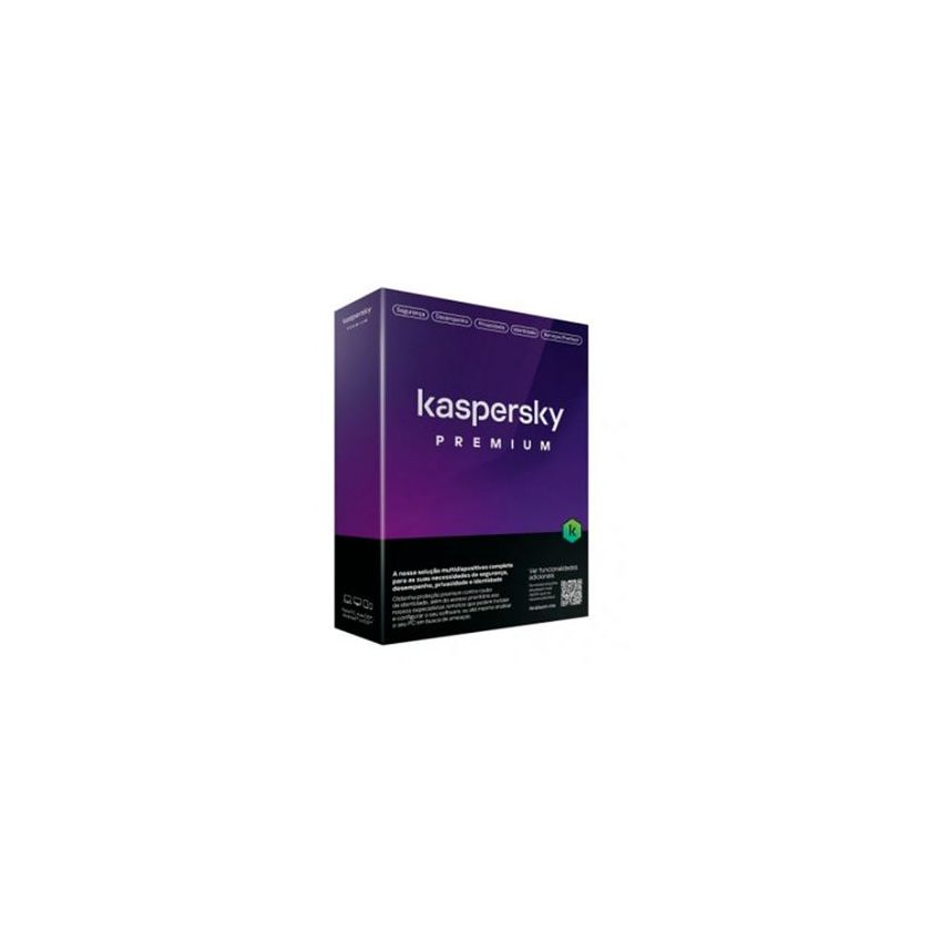 Software Antivírus Kaspersky Premium PT - 10 Dispositivos | 1 Ano
